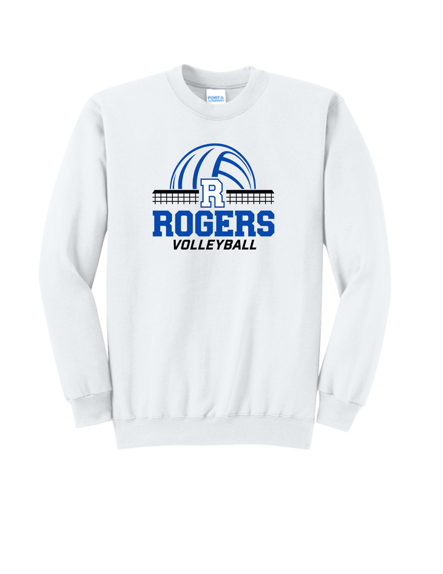 ROGERS VB-Port & Co Core Crewneck Logo1