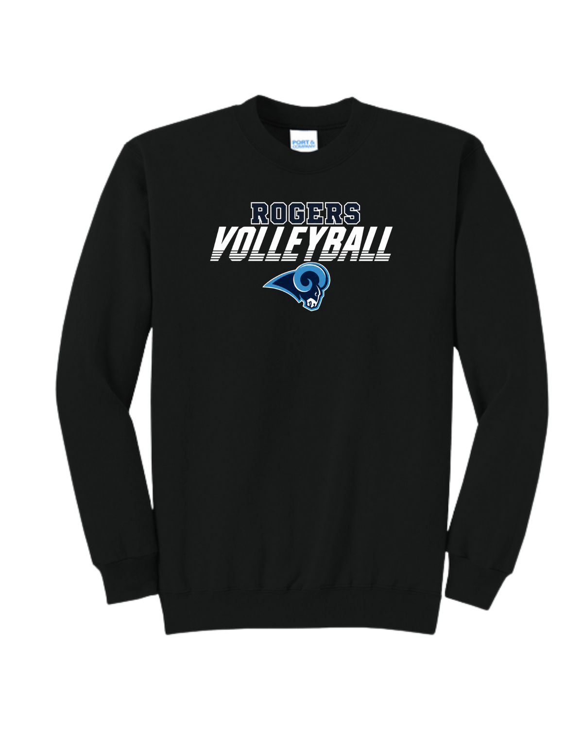 ROGERS VB-Port & Co Core Crewneck Logo4