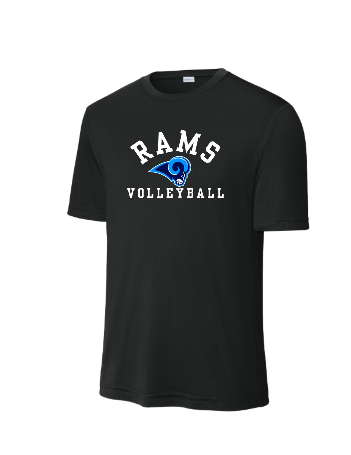Rogers VB-Sport-Tek Dri Fit Tee-Logo3