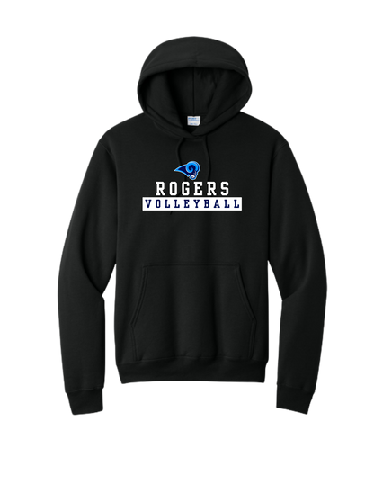 ROGERS VB-Port & Co Core Fleece Hoodie-Logo2