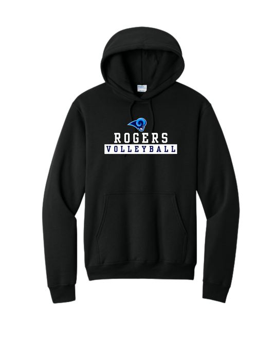 ROGERS VB-Port & Co Core Fleece Hoodie-Logo2