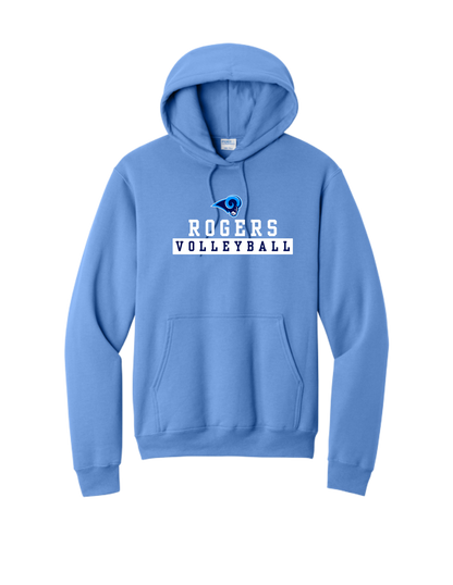 ROGERS VB-Port & Co Core Fleece Hoodie-Logo2
