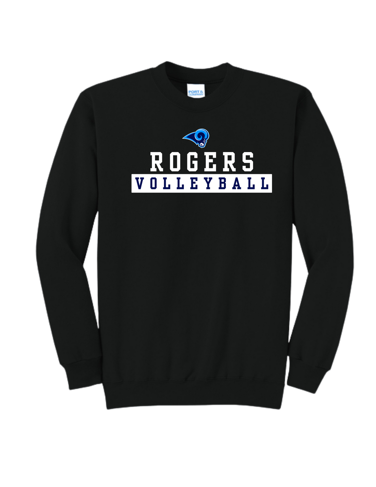 ROGERS VB-Port & Co Core Crewneck-Logo2