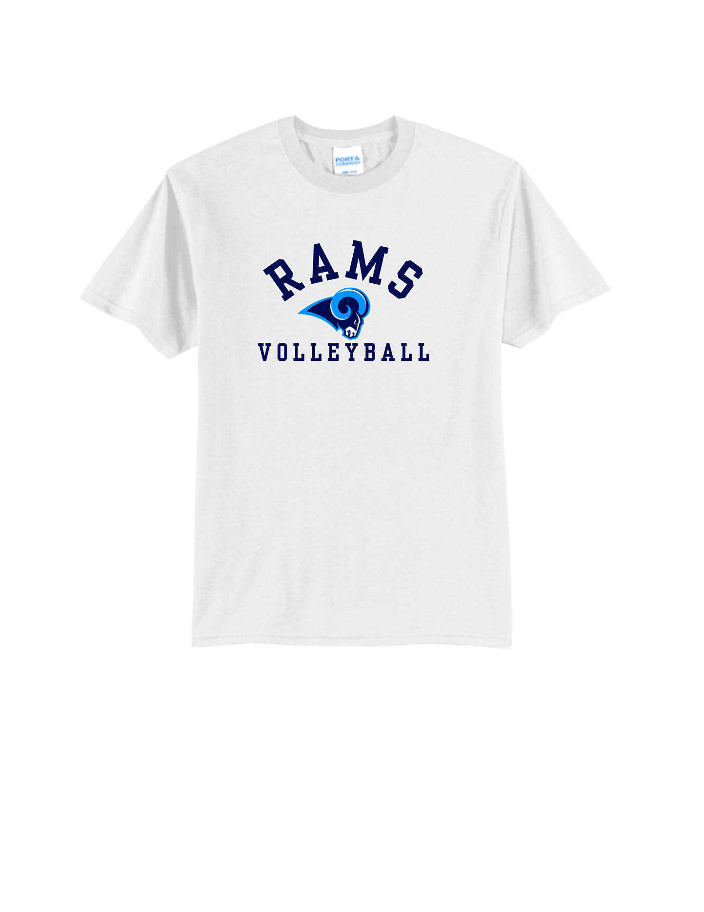 Rogers Volleyball P&C Core Blend Tee-Logo3