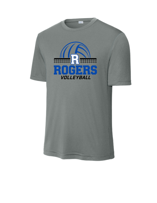 Rogers VB-Sport-Tek Dri Fit Tee -Logo1