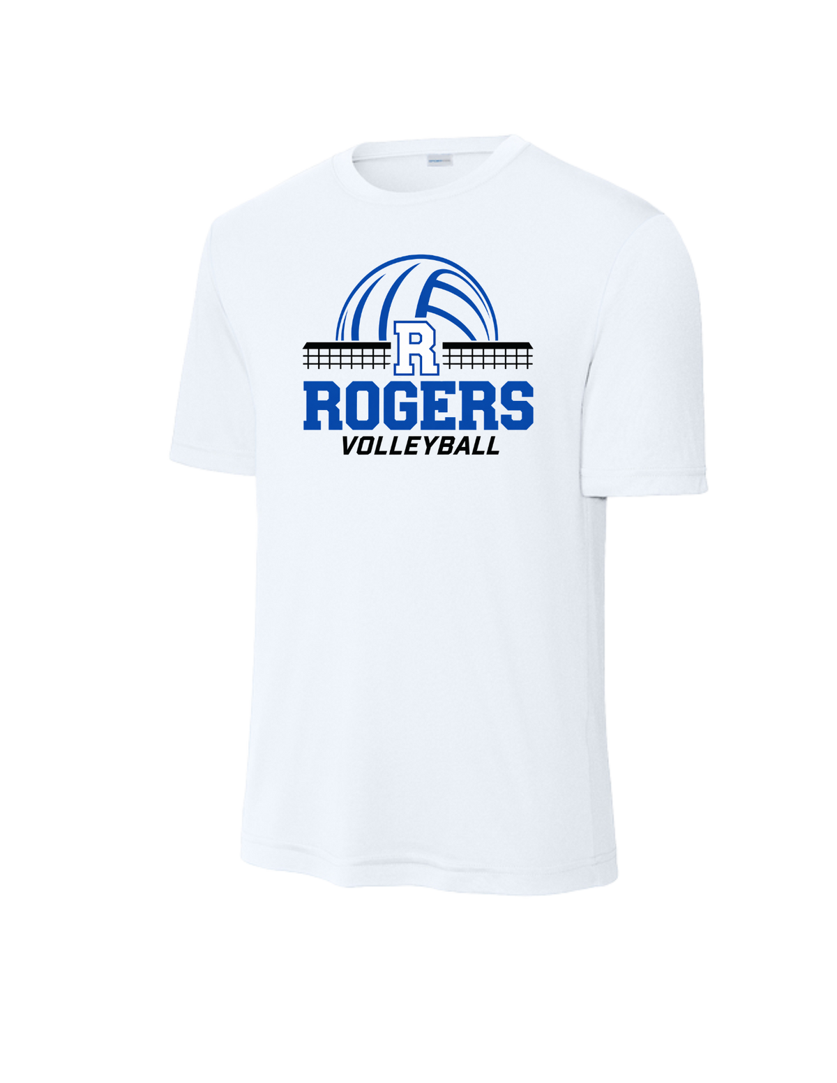 Rogers VB-Sport-Tek Dri Fit Tee -Logo1