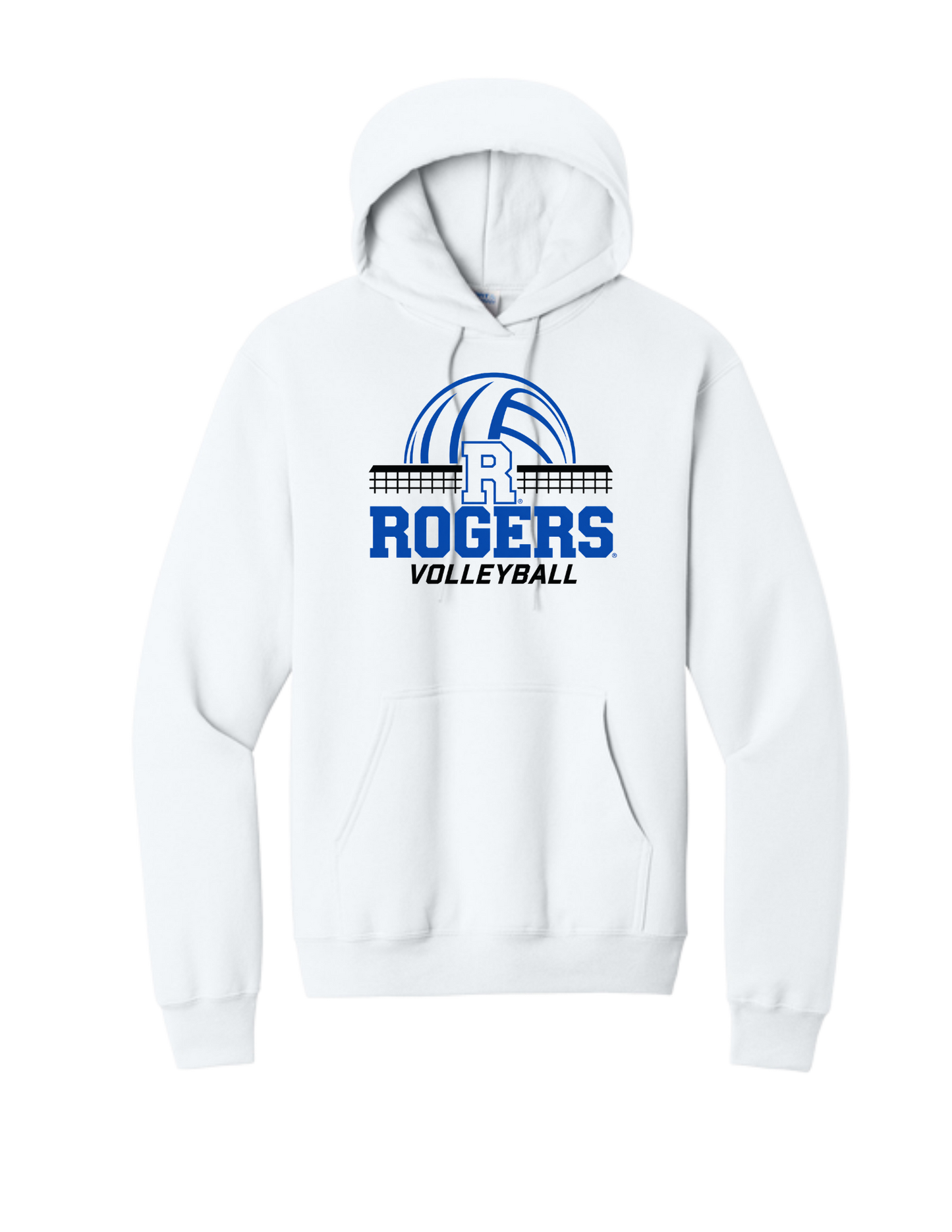ROGERS VB-Port & Co Core Fleece Hoodie-Logo1