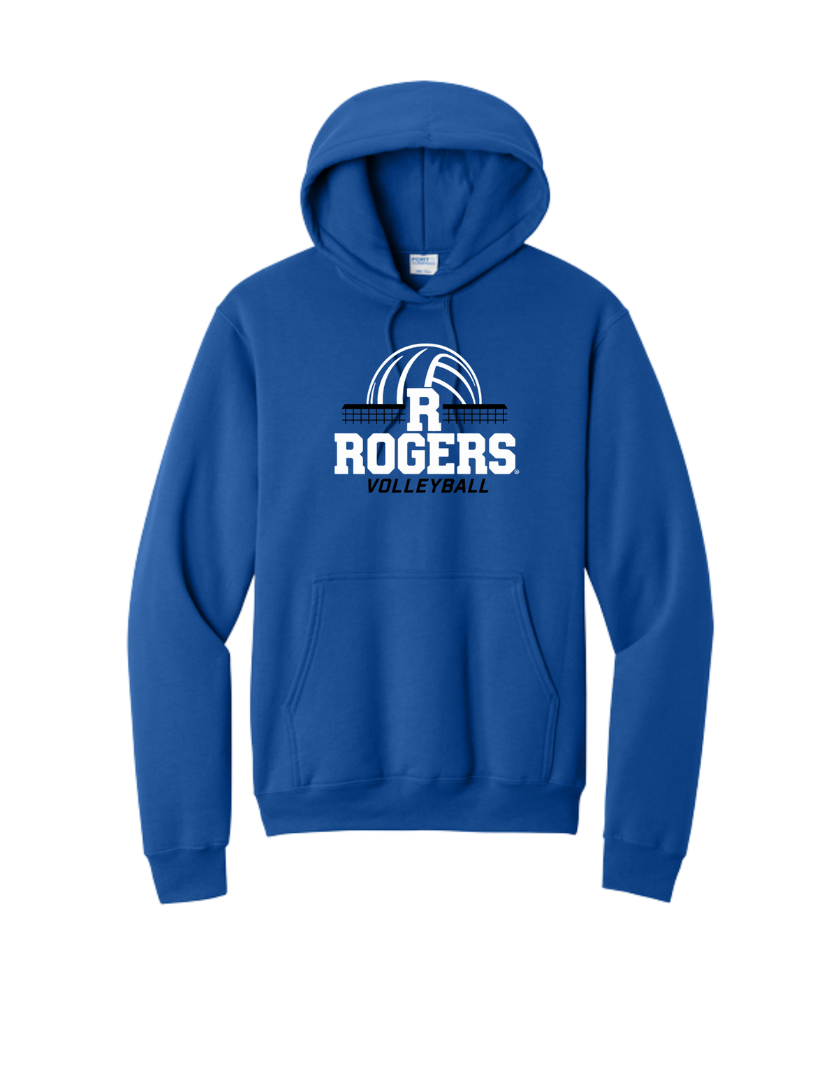 ROGERS VB-Port & Co Core Fleece Hoodie-Logo1
