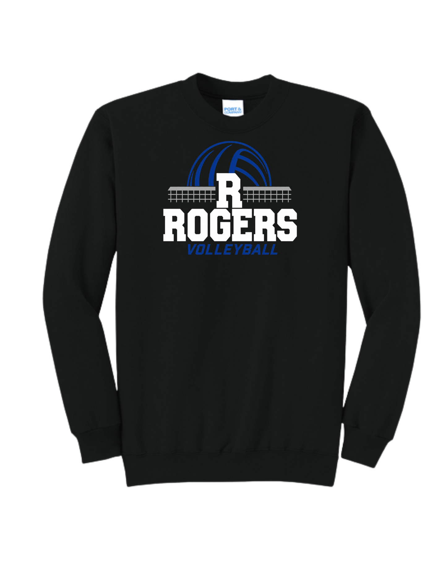 ROGERS VB-Port & Co Core Crewneck Logo1