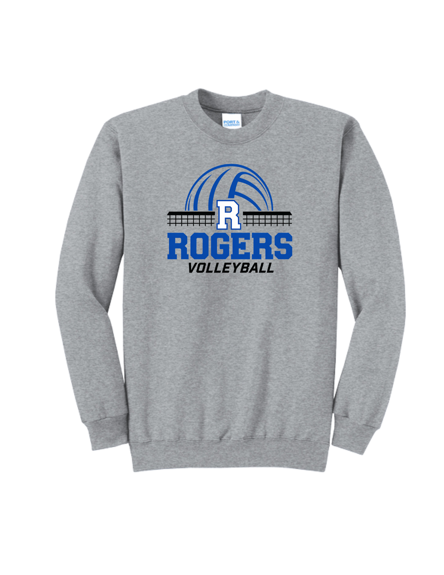 ROGERS VB-Port & Co Core Crewneck Logo1
