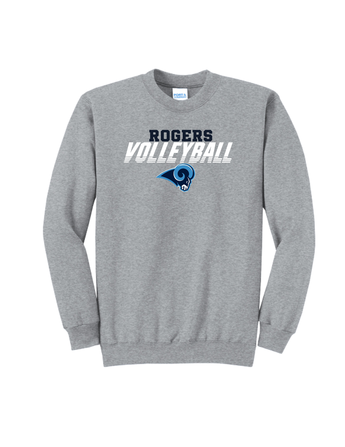 ROGERS VB-Port & Co Core Crewneck Logo4