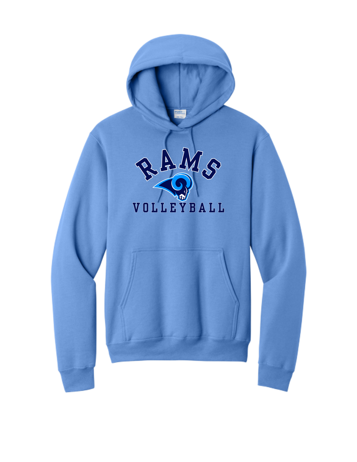 ROGERS VB-Port & Co Core Fleece Hoodie-Logo3