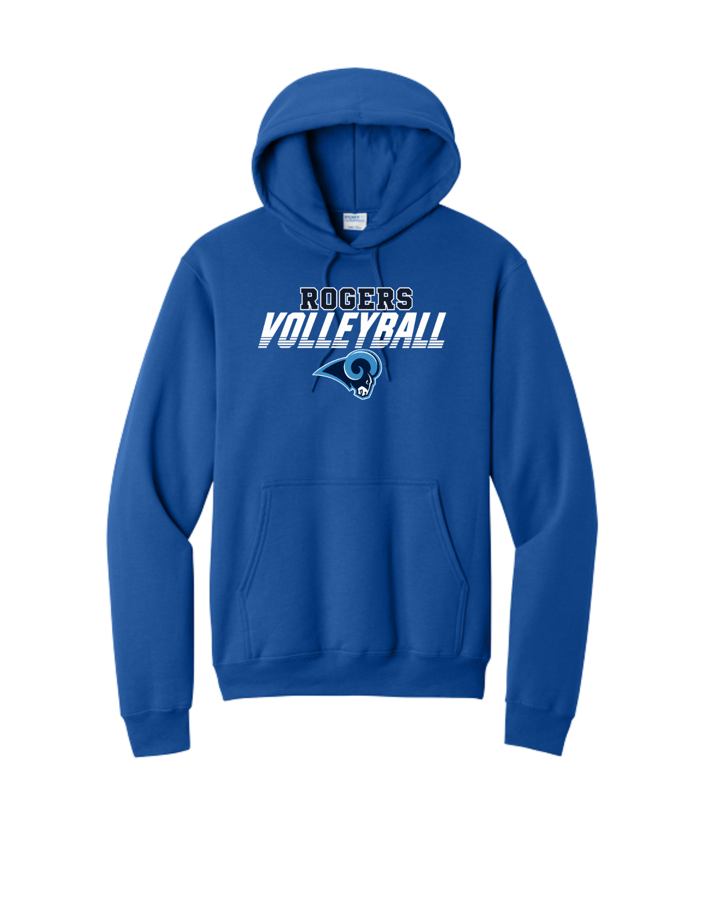 ROGERS VB-Port & Co Core Fleece Hoodie-Logo4