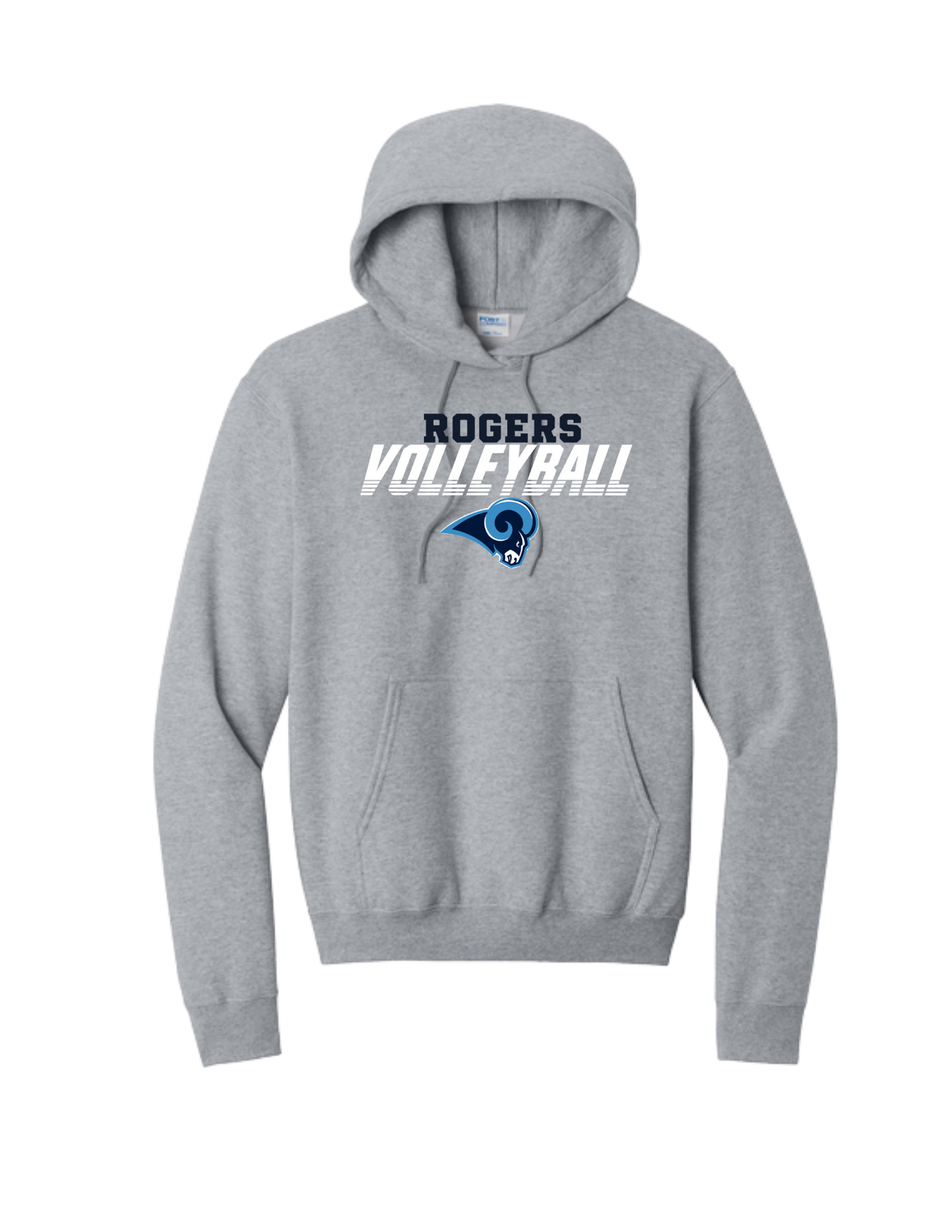ROGERS VB-Port & Co Core Fleece Hoodie-Logo4