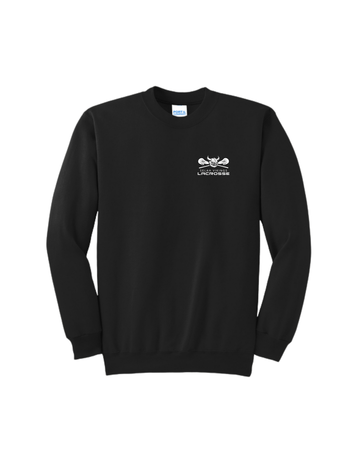 Selah Lacrosse P&C Core Fleece Crewneck Sweatshirt (Left Chest Logo)
