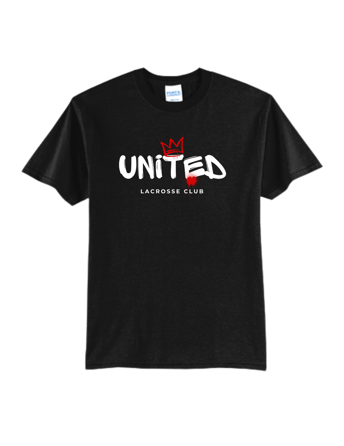 WUL Lacrosse Spray Logo T-Shirt