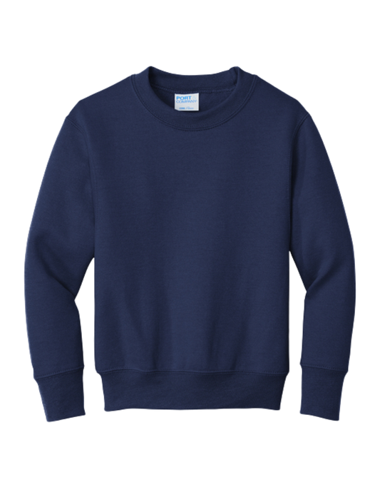 Port & Co™ Youth Core Fleece Crewneck Sweatshirt - PC90Y