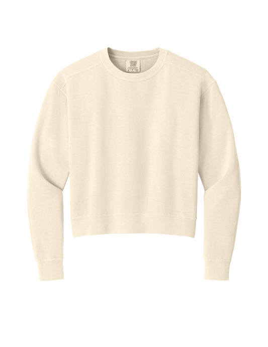 Comfort Colors Women’s Mid-Length Crewneck Sweatshirt-1566L