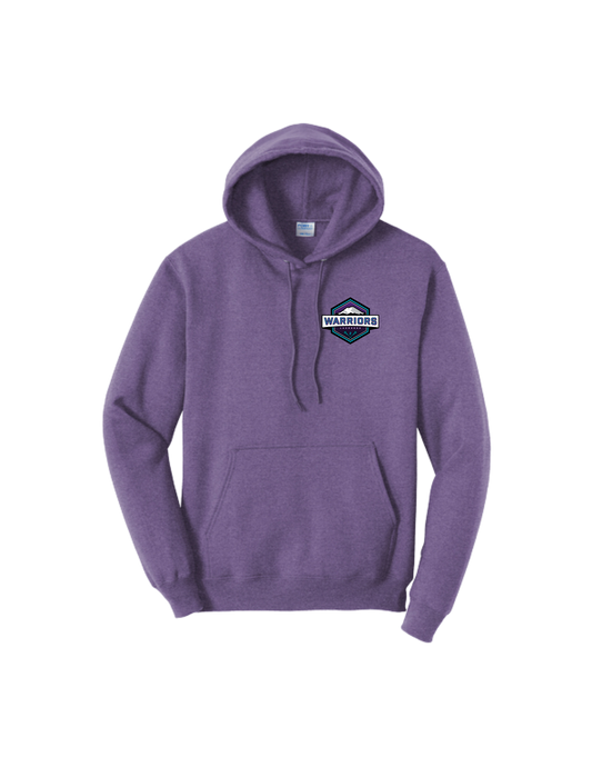 SBL Warriors P&C Core Fleece Hooded Sweatshirt - LEFT CHEST LOGO
