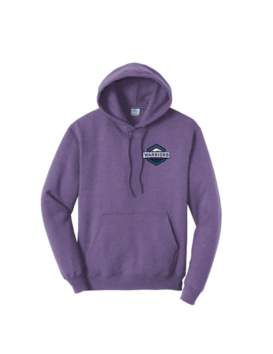 SBL Warriors P&C Core Fleece Hooded Sweatshirt - LEFT CHEST LOGO