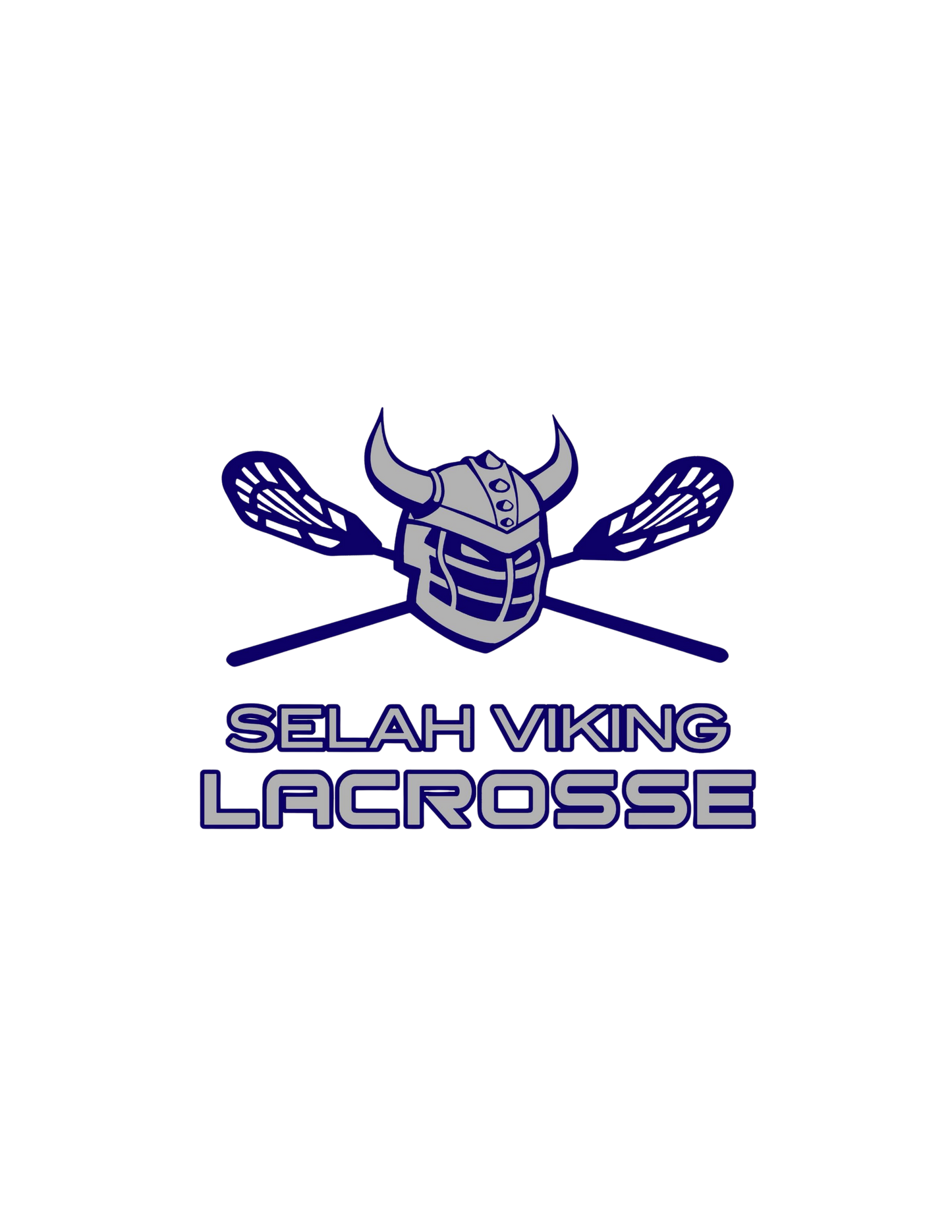 Selah Vikings Lacrosse Vinyl Decal