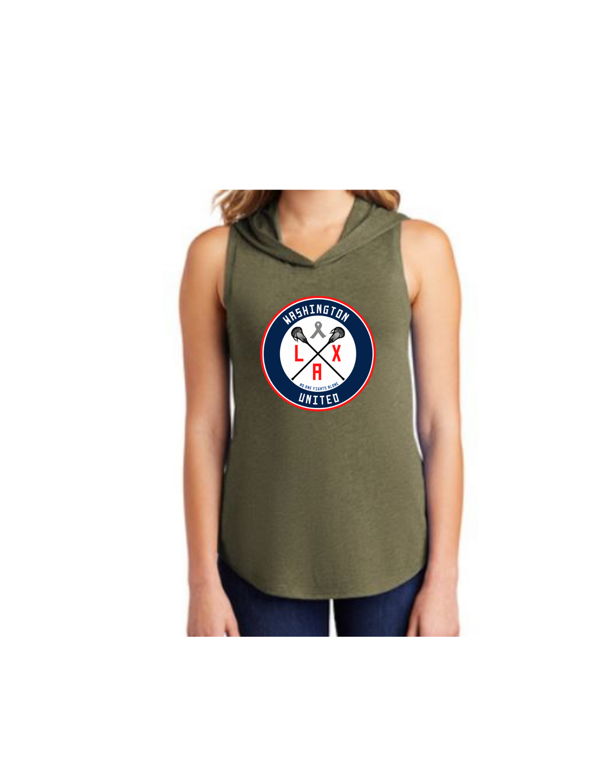 WUL Women's Perfect Tri Sleeveless Hoodie