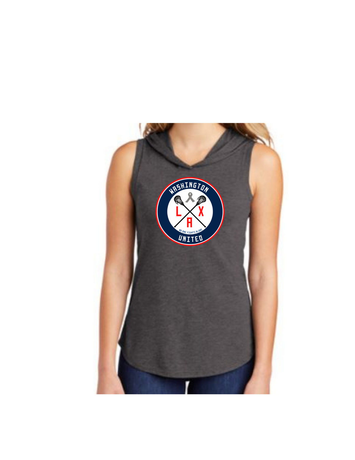 WUL Women's Perfect Tri Sleeveless Hoodie