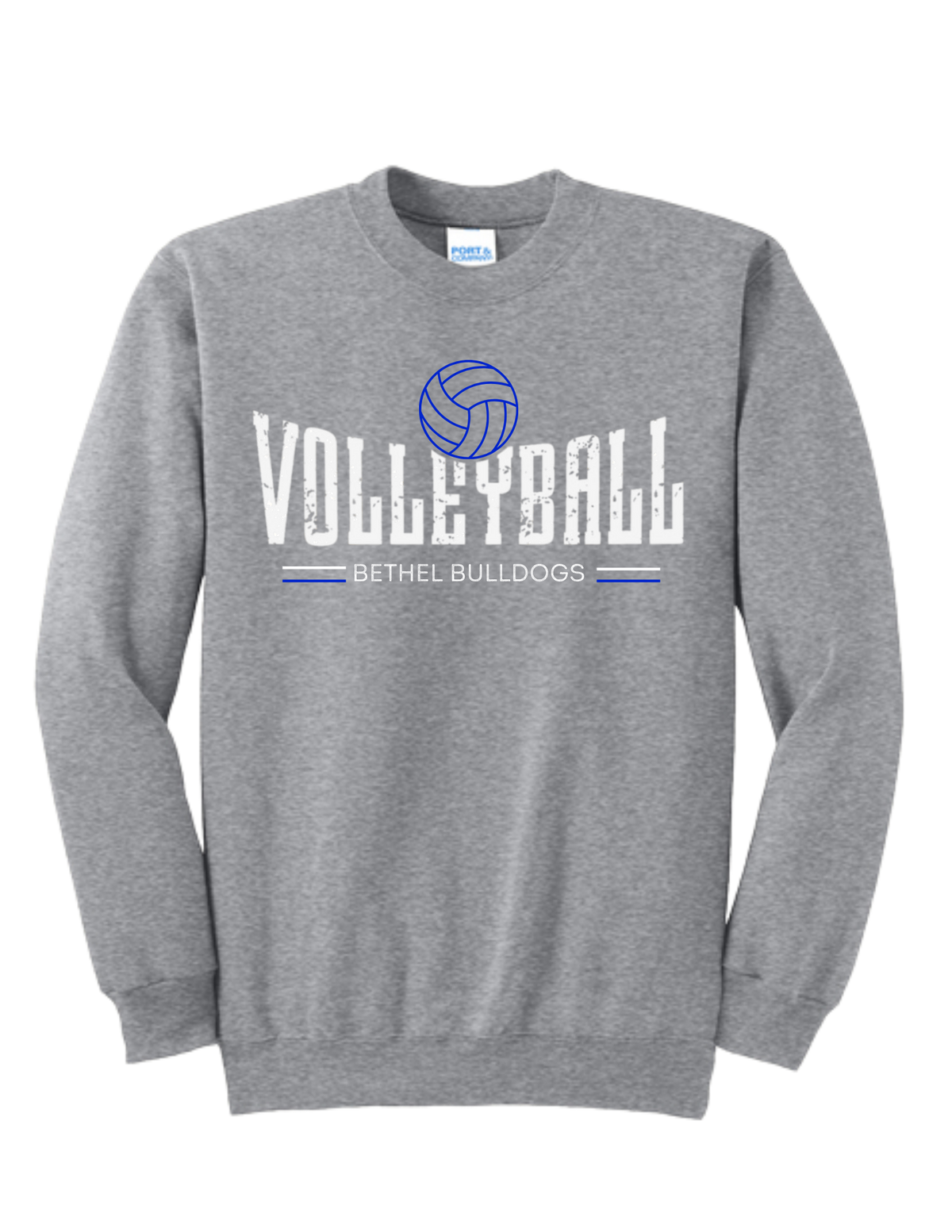 Bethel Middle School Volleyball PC Crewneck